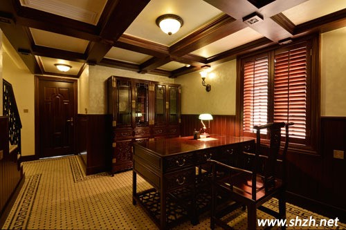 海派中式風(fēng)書房