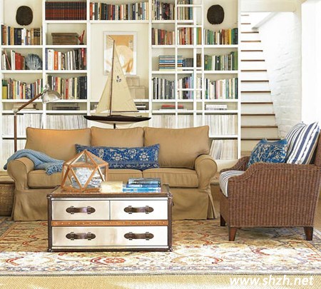 舊皮箱DIY的茶幾