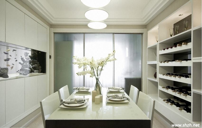 優(yōu)雅簡歐風(fēng)豪宅餐廳