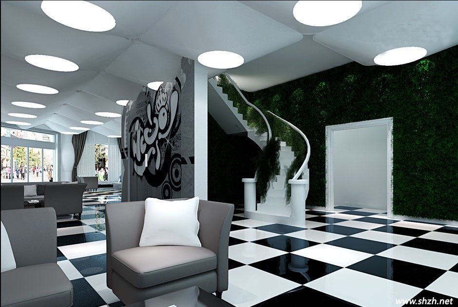 白色的吊頂設(shè)計(jì)